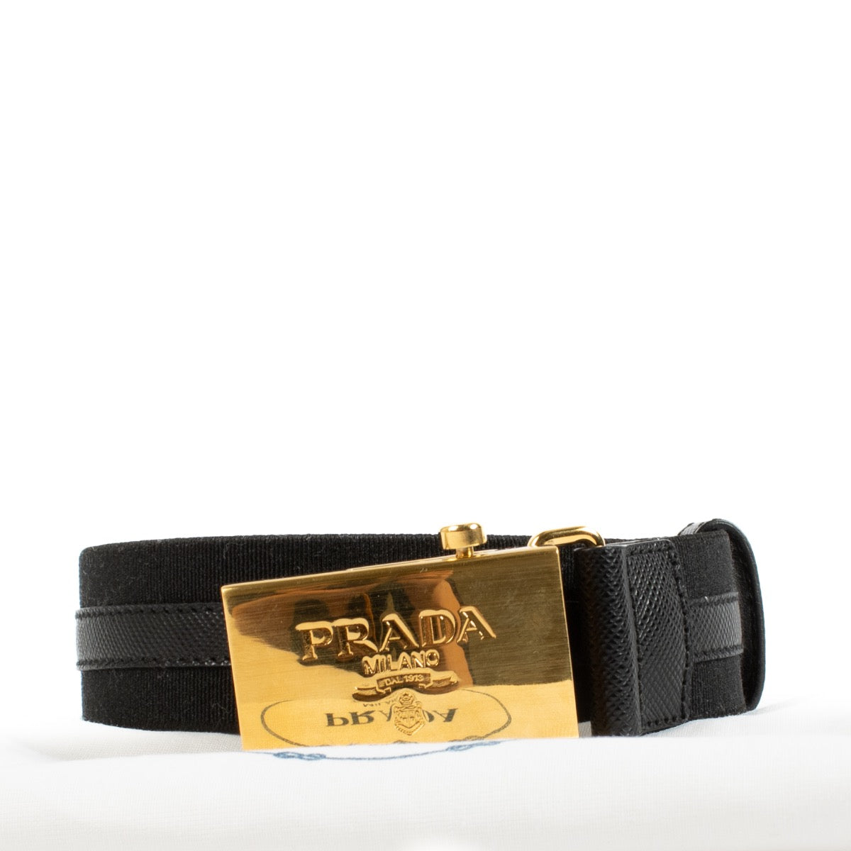 Shop 100% authentic second hand Prada Black Belt on Labellov.com