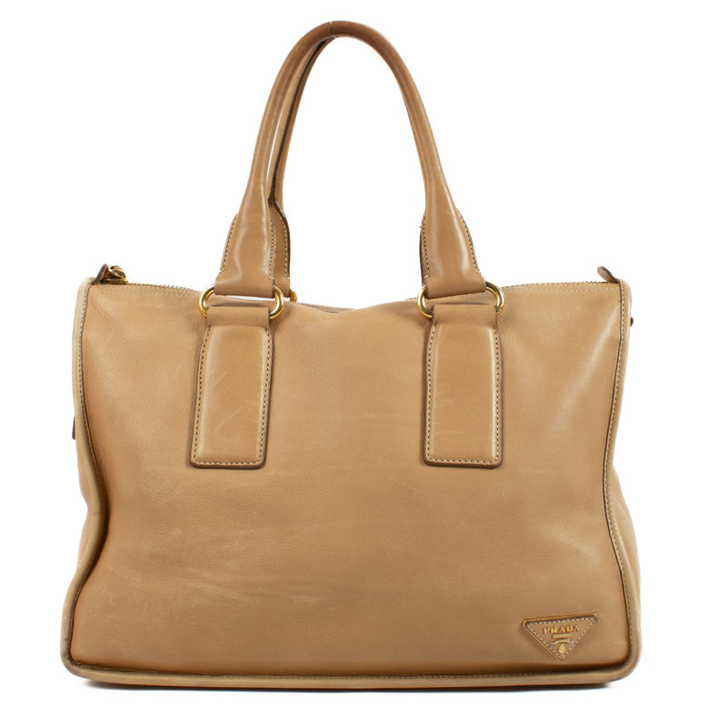 Shop 100% authentic second hand Prada Beige Tote Bag on Labellov.com
