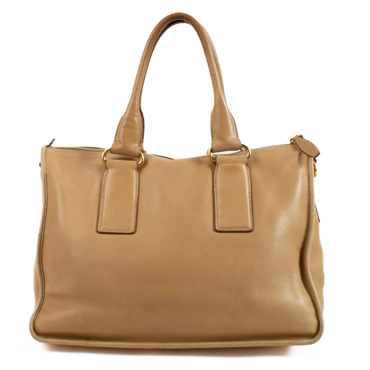 Shop 100% authentic second hand Prada Beige Tote Bag on Labellov.com