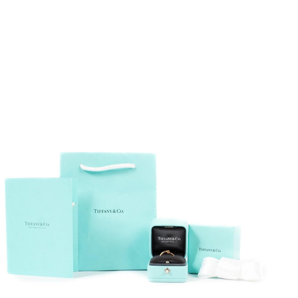 Tiffany & Co. Diamonds Rose Gold T:T1 Ring