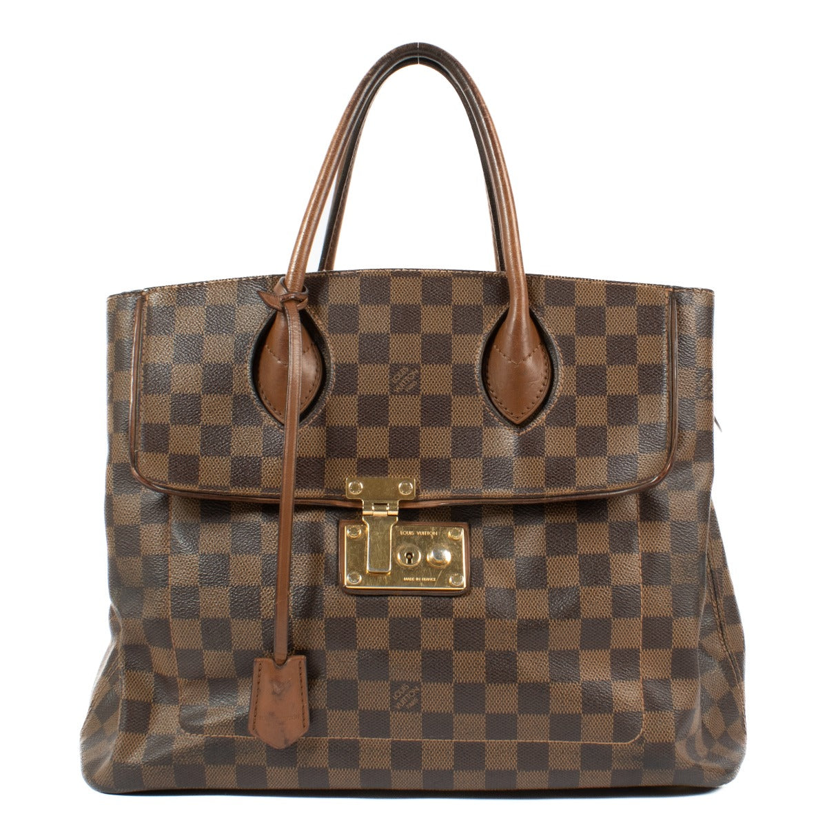 Louis Vuitton Damier Ebene Ascot Tote Bag