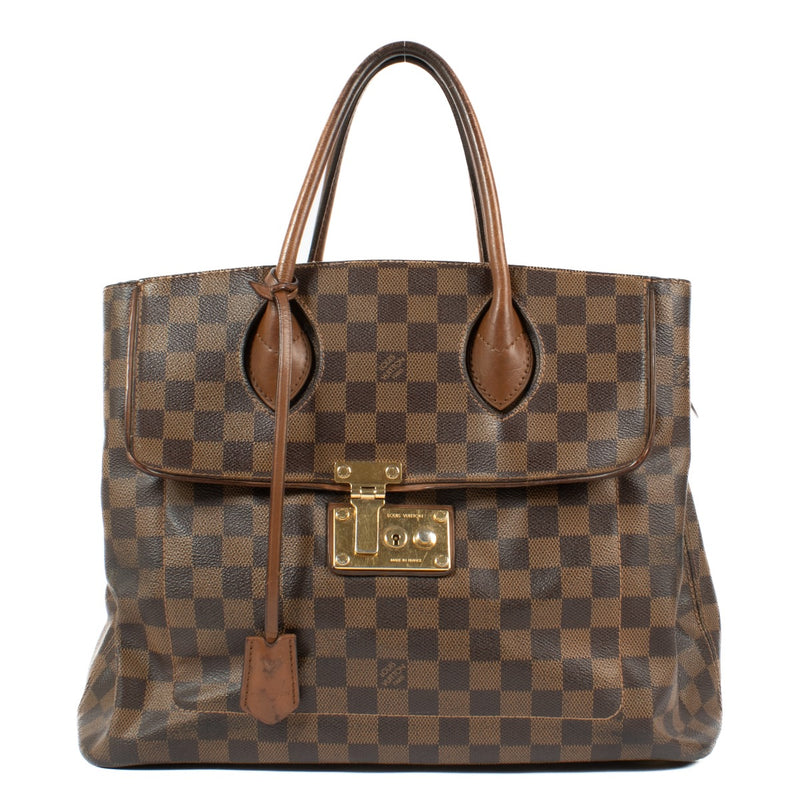 Louis Vuitton Damier Ebene Ascot Tote Bag