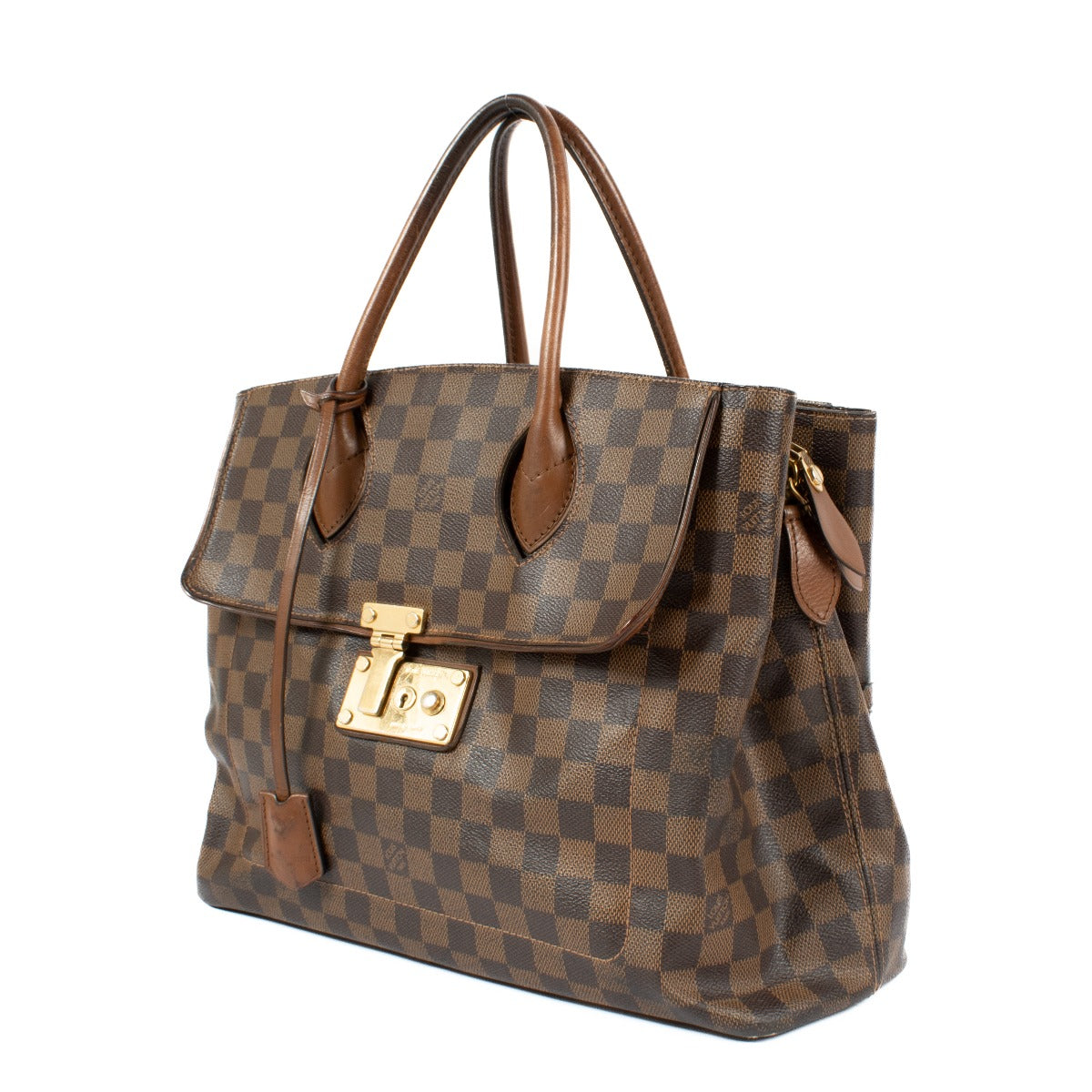Louis Vuitton Damier Ebene Ascot Tote Bag