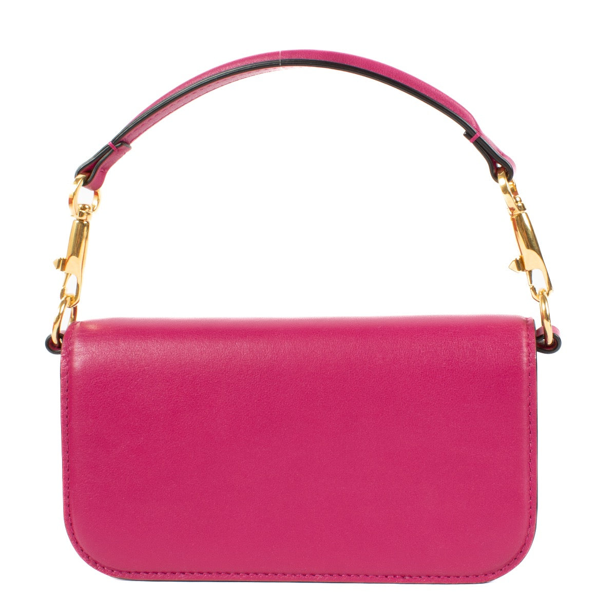 Shop safe online at Labellov in Antwerp, Brussels and Knokke this 100% authentic second hand Valentino Garavani Rose Violet Small Loco Bag. Veilig online tweedehands authentieke Valentino Garavani Rose Violet Small Loco handtas kopen bij Labellov.