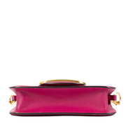 Shop safe online at Labellov in Antwerp, Brussels and Knokke this 100% authentic second hand Valentino Garavani Rose Violet Small Loco Bag. Veilig online tweedehands authentieke Valentino Garavani Rose Violet Small Loco handtas kopen bij Labellov.