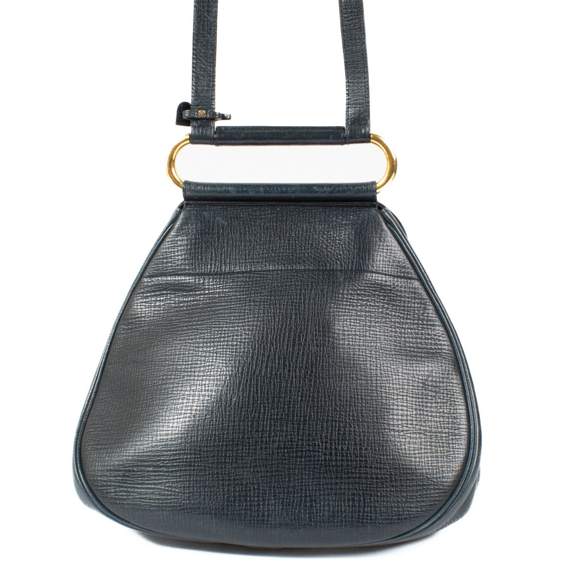 Shop 100% authentic secondhand Delvaux Blue Cerceau Top Handle on Labellov.com