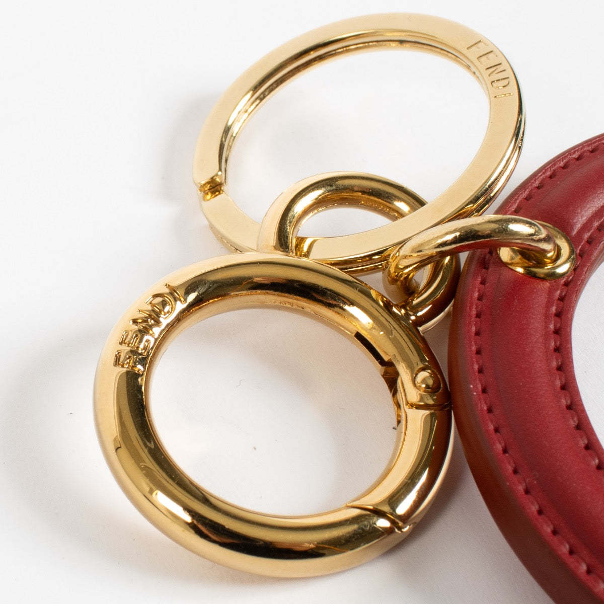 Porte-clés Fendi rouge