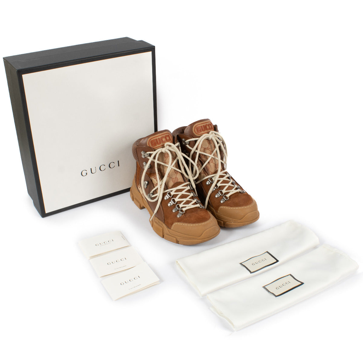 Gucci Flashtrek Hiking Boots - Size 41