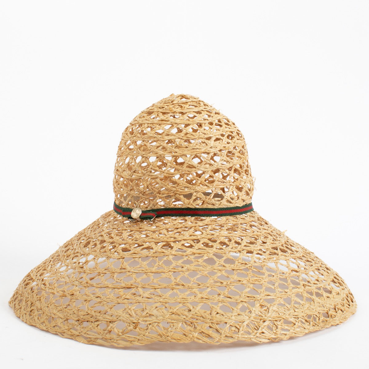 authentic preloved Gucci Beige Straw Hat on Labellov.com