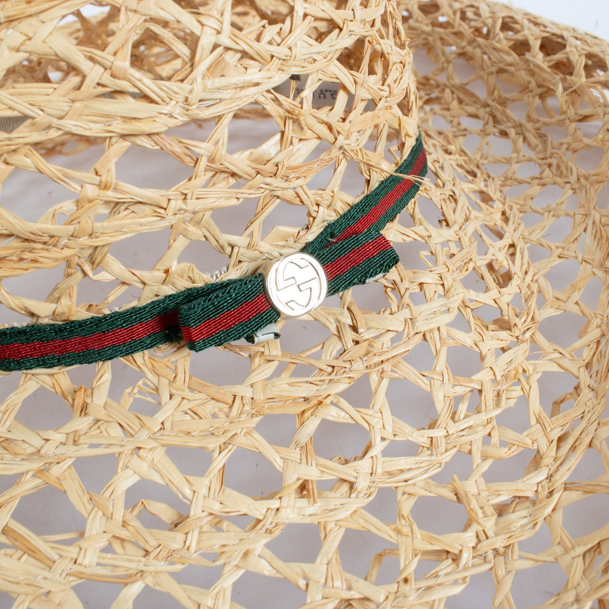 authentic preloved Gucci Beige Straw Hat on Labellov.com