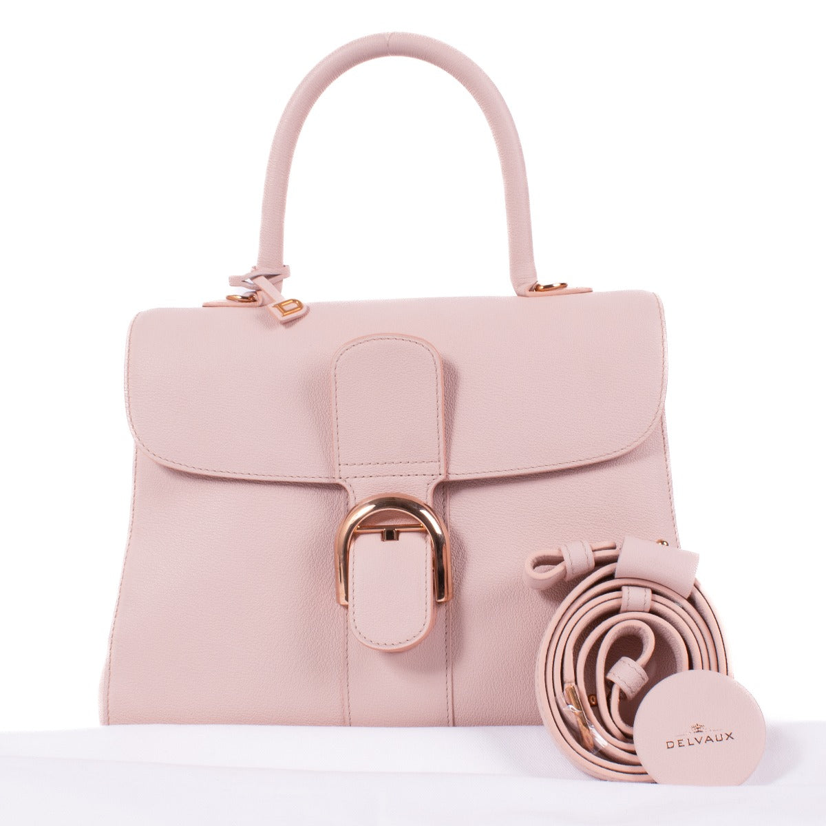 Delvaux Pink Rodeo Calf Brillant MM