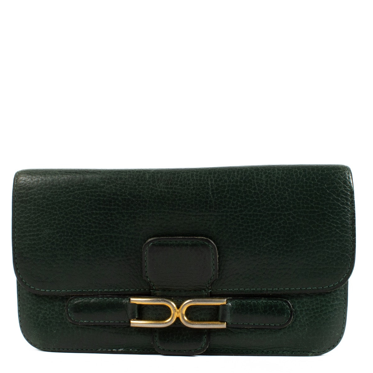 Authentication Delvaux green Escudo Wallet on Labellov.com