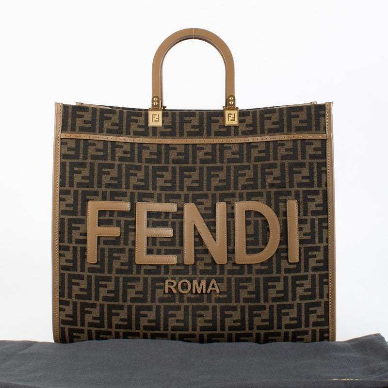 Authentic Preloved Fendi Monogram Large Sunshine Bag on Labellov.com