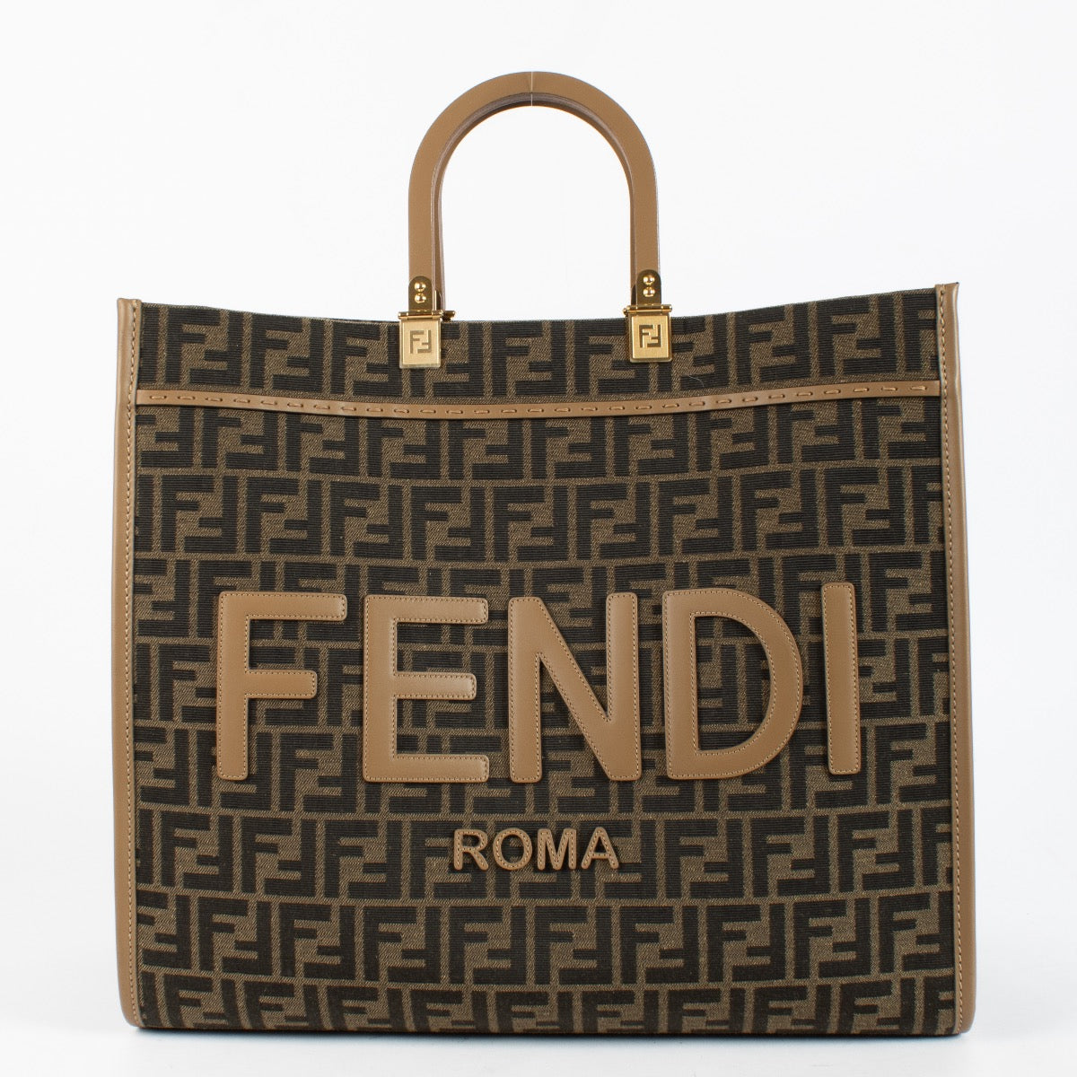 Authentic Preloved Fendi Monogram Large Sunshine Bag on Labellov.com