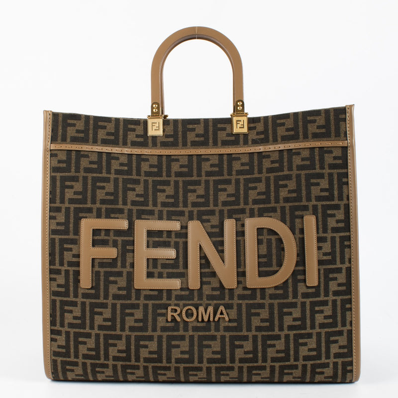 Authentic Preloved Fendi Monogram Large Sunshine Bag on Labellov.com