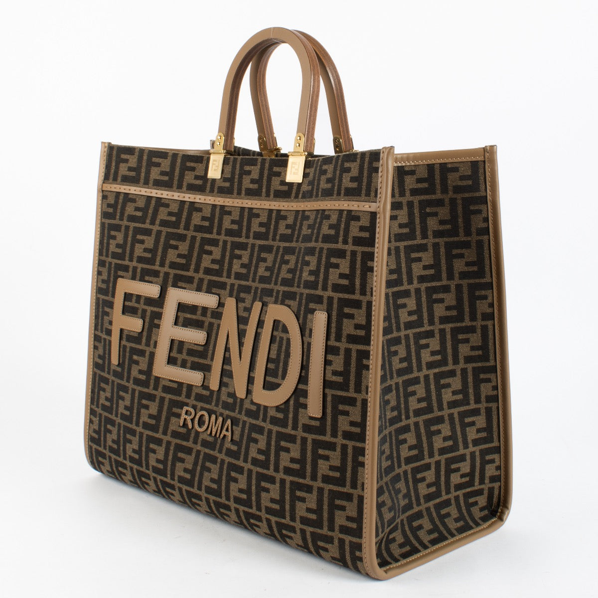 Authentic Preloved Fendi Monogram Large Sunshine Bag on Labellov.com