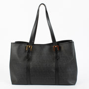 Authentic Preloved Fendi Black Zucchino Monogram Shoulder bag on labellov.com