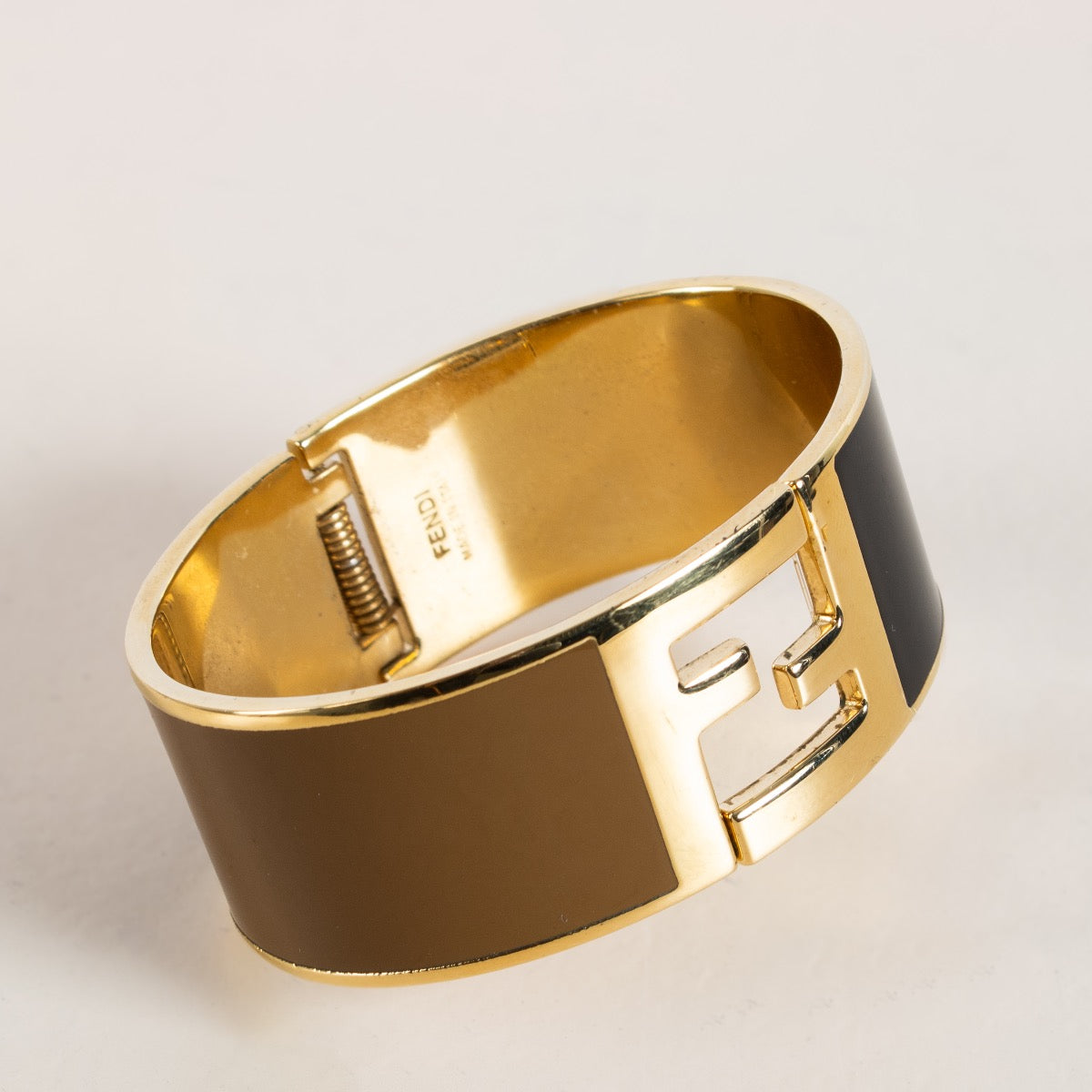 Authentic second hand Fendi Gold FF Bracelet on Labellov.com