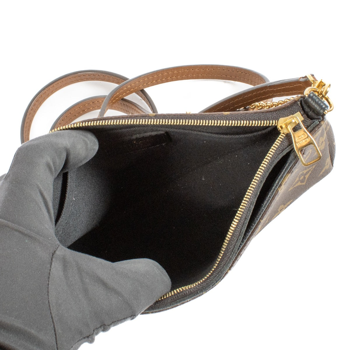 Shop 100% authentic second hand Louis Vuitton Monogram Pallas Chain Crossbody Bag on Labellov.com