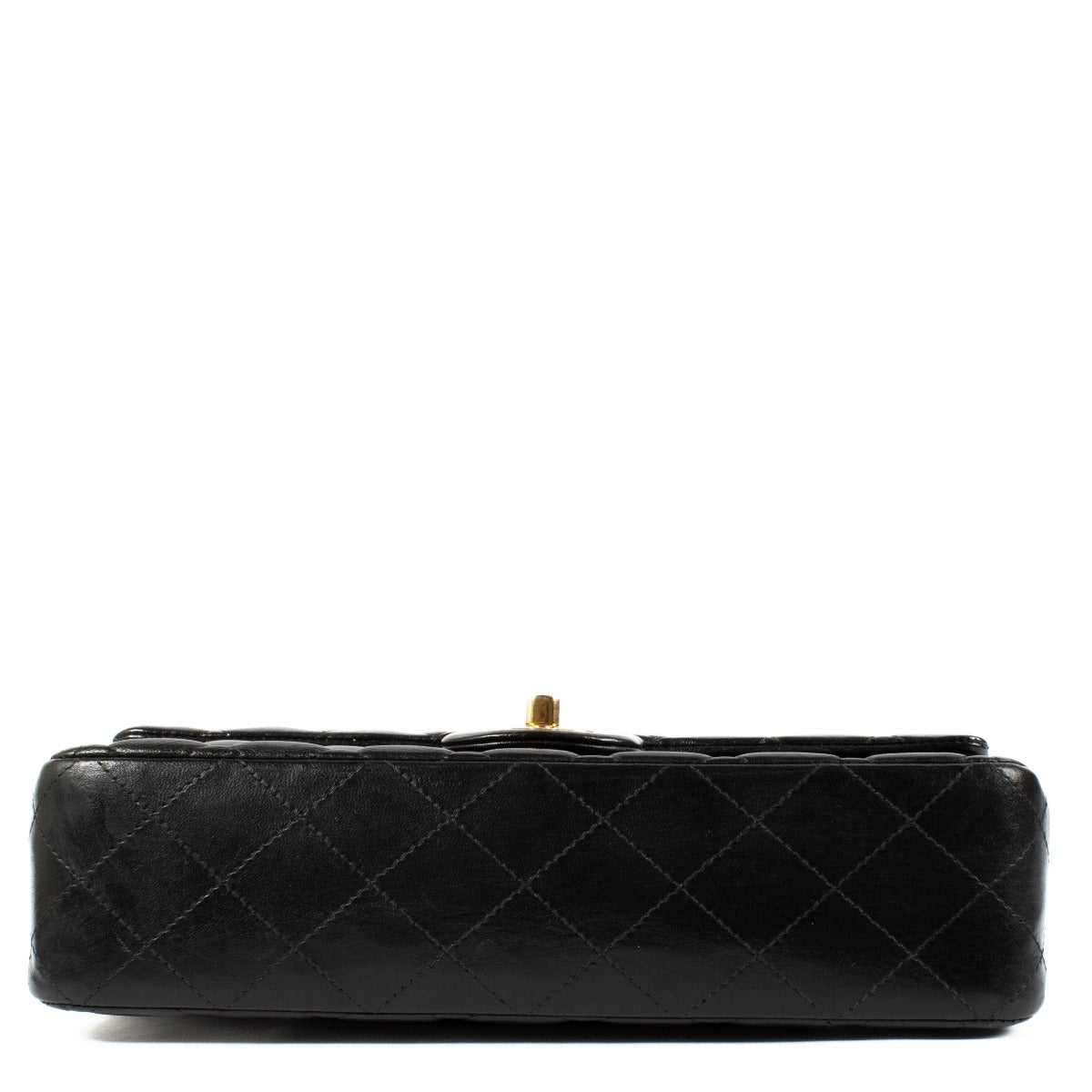 Chanel Black Lambskin Medium Classic 11.12 Bag