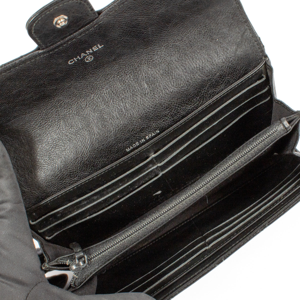 Chanel Timeless So Black Classic Wallet aan de beste prijs Labellov