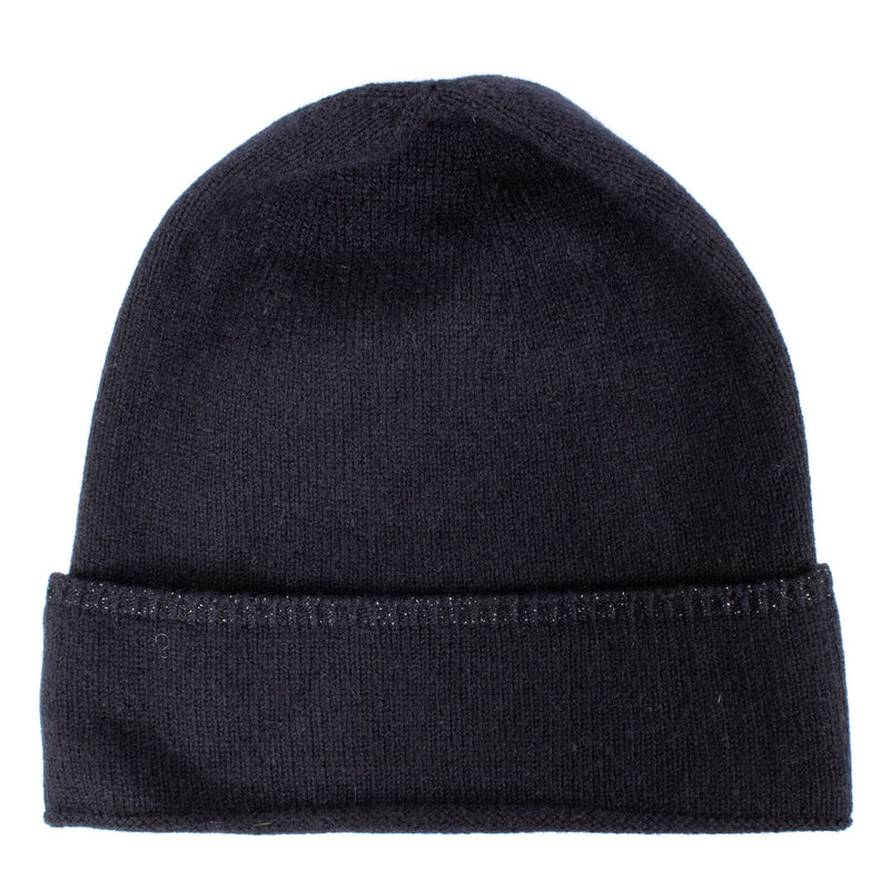 Chanel Blue CC Cashmere Beanie aan de beste prijs bij Labellov tweedehands luxe.
