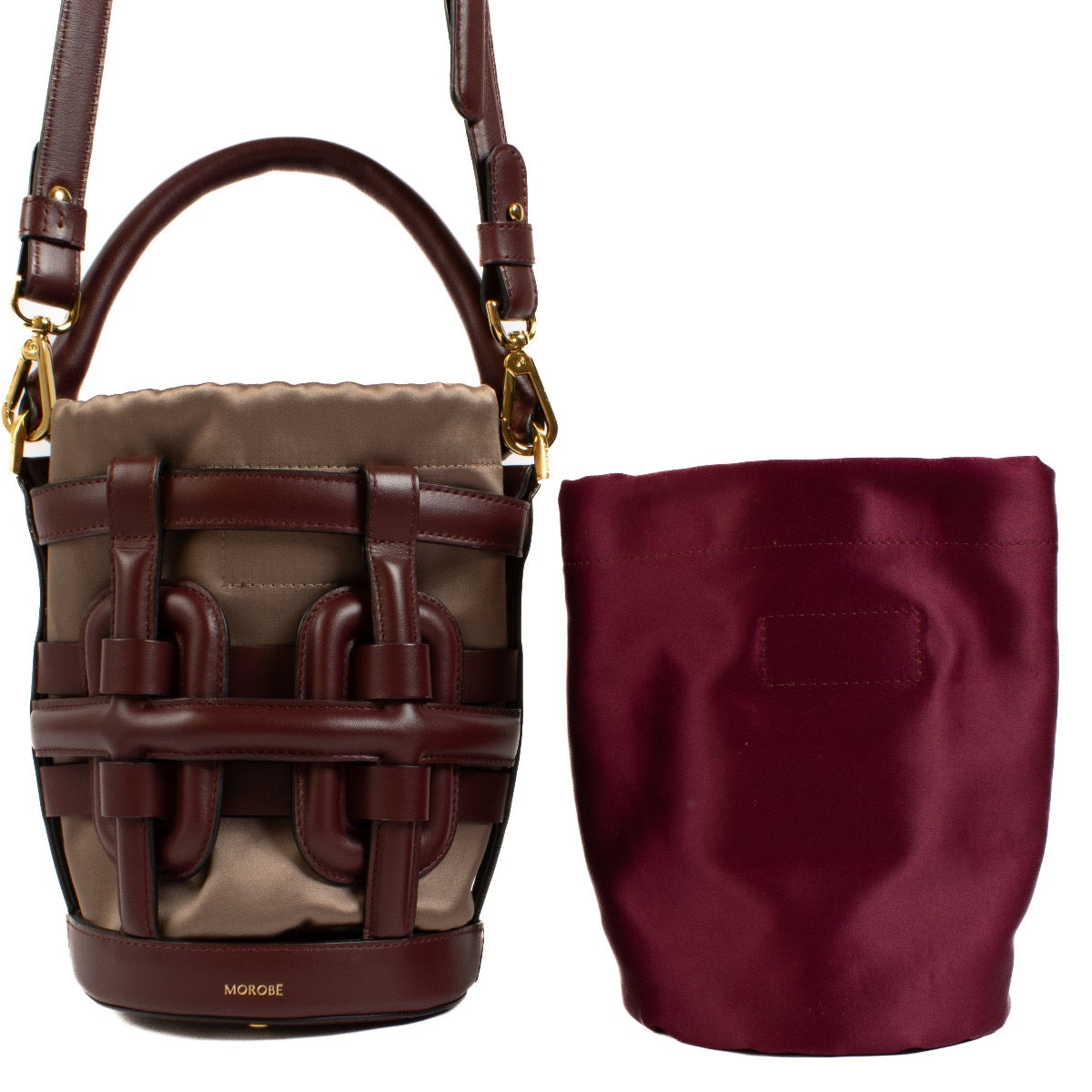 Authentic second hand Morobé Le Claxon 05 Bordo Bag on Labellov.com