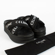 Authentic preloved Celine Black Block Slide - Size 40 on Labellov.com