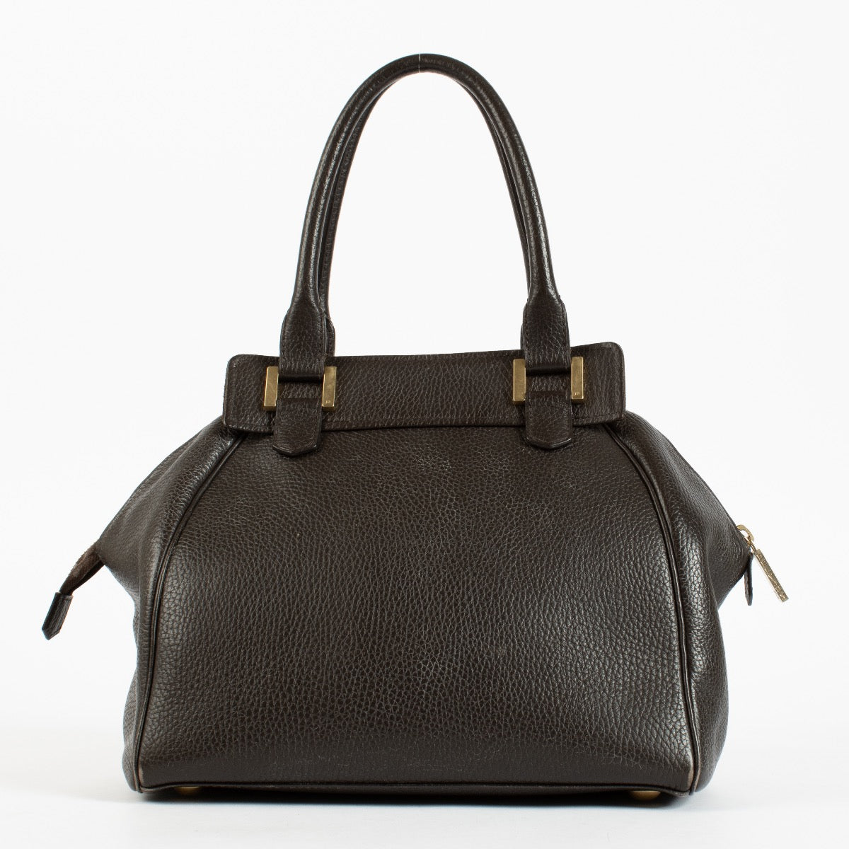 shop 100% authentic second hand Delvaux Brown Coquin Bag on Labellov.com