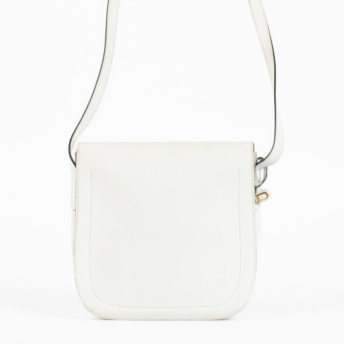 shop 100% authentic second hand Delvaux White Leather Crossbody Bag on Labellov.com