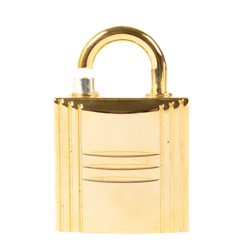 Hermès Gold Kelly Calèche Refillable Jewel Lock Perfume Bottle
