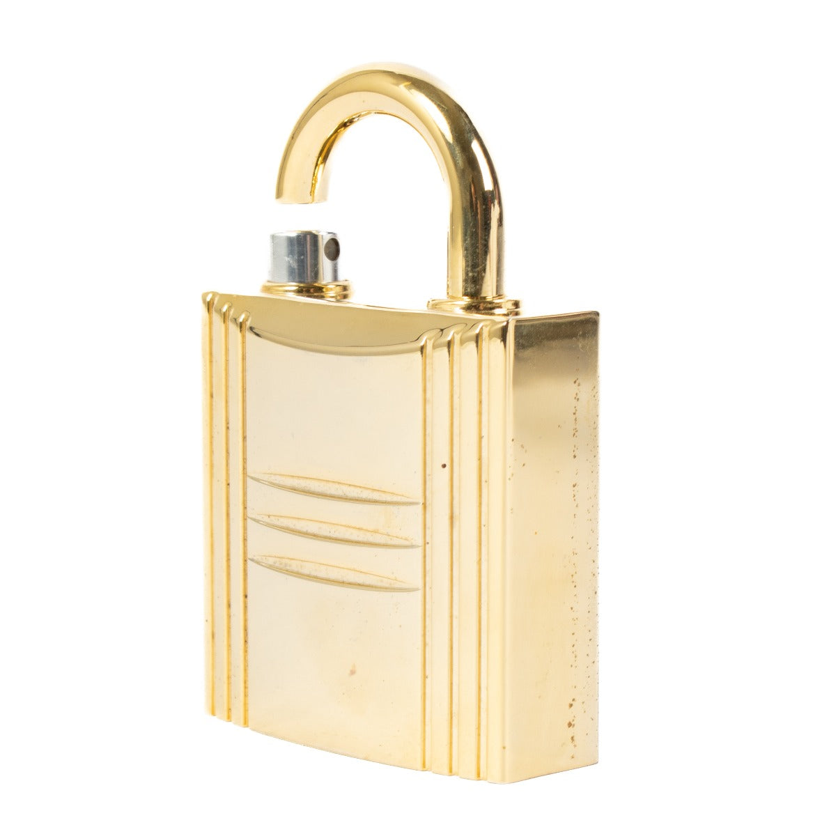 Shop 100% authentic secondhand Hermès Gold Kelly Calèche Refillable Jewel Lock Perfume Bottle on Labellov.com