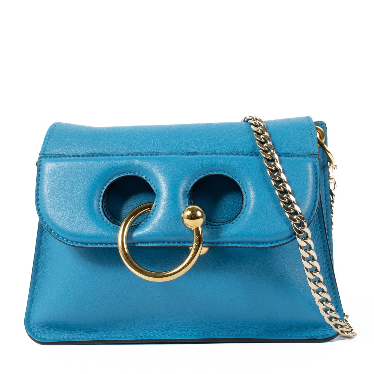 JW Anderson Blue Mini Pierce Bag