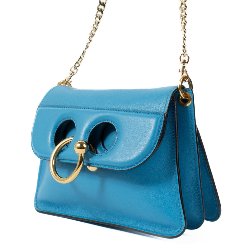 JW Anderson Blue Mini Pierce Bag
