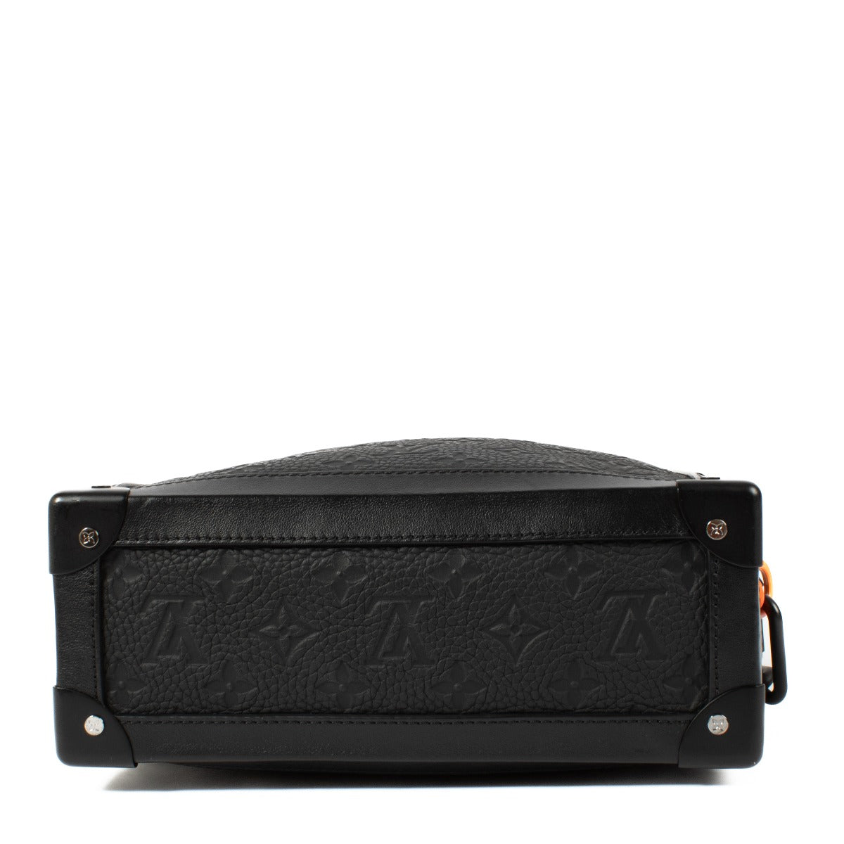 Louis Vuitton Virgil Abloh Zwart Monogram Empreinte Soft Trunk