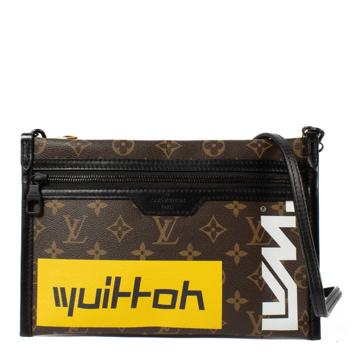 Louis Vuitton Monogram Double Flat Messenger