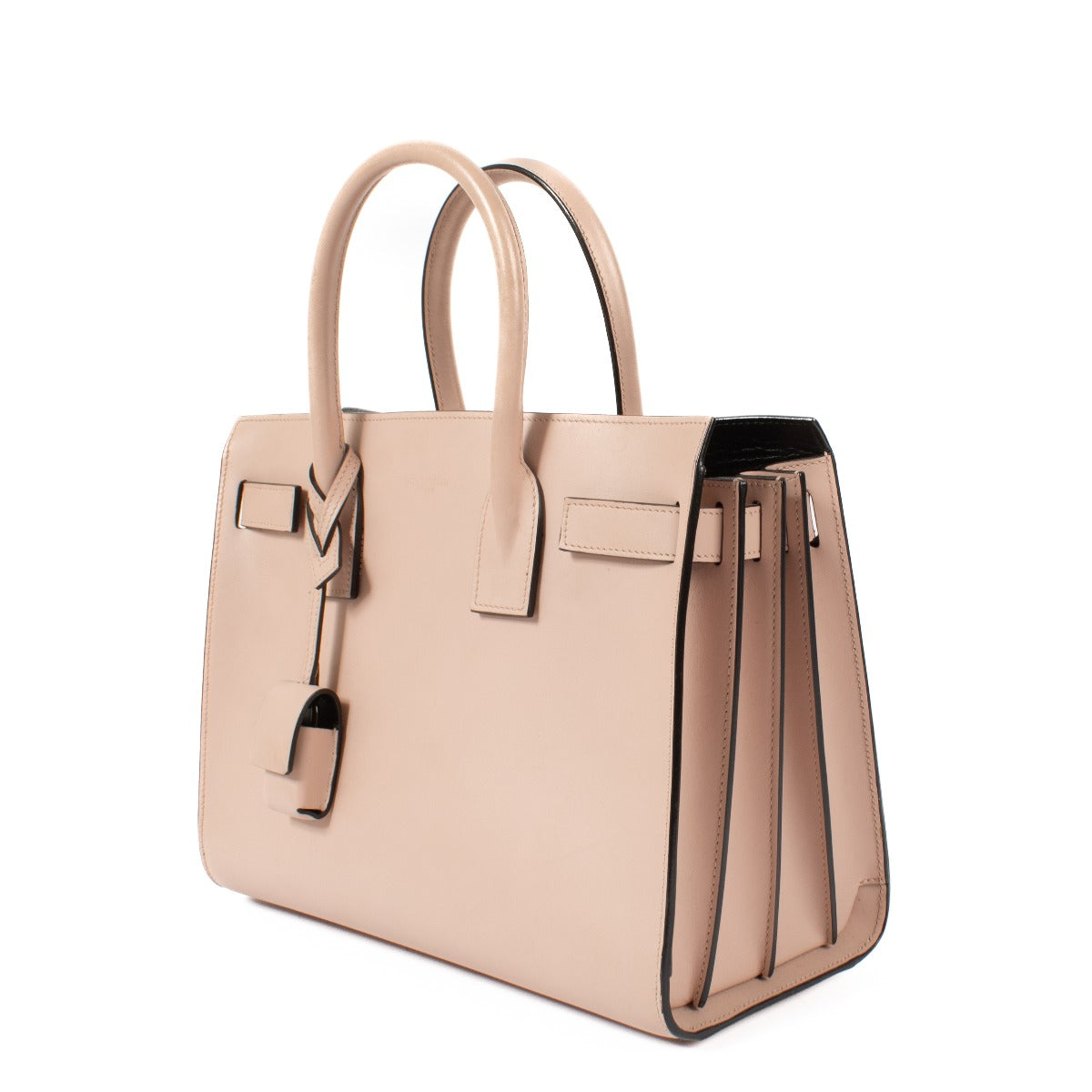 Saint Laurent Roze Leren Sac de Jour Baby Tas