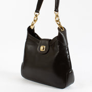 Celine Brown Leather Hobo Bag, Celine Brown Leather Hobo Bag second hand, Celine Brown Leather Hobo Bag Antwerp, Celine Brown Leather Hobo Bag Knokke