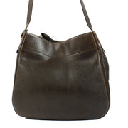 Delvaux Brown Leather Hobo Bag aan de beste prijs bij Labellov tweedehands luxe in Antwerpen en Knokke.
