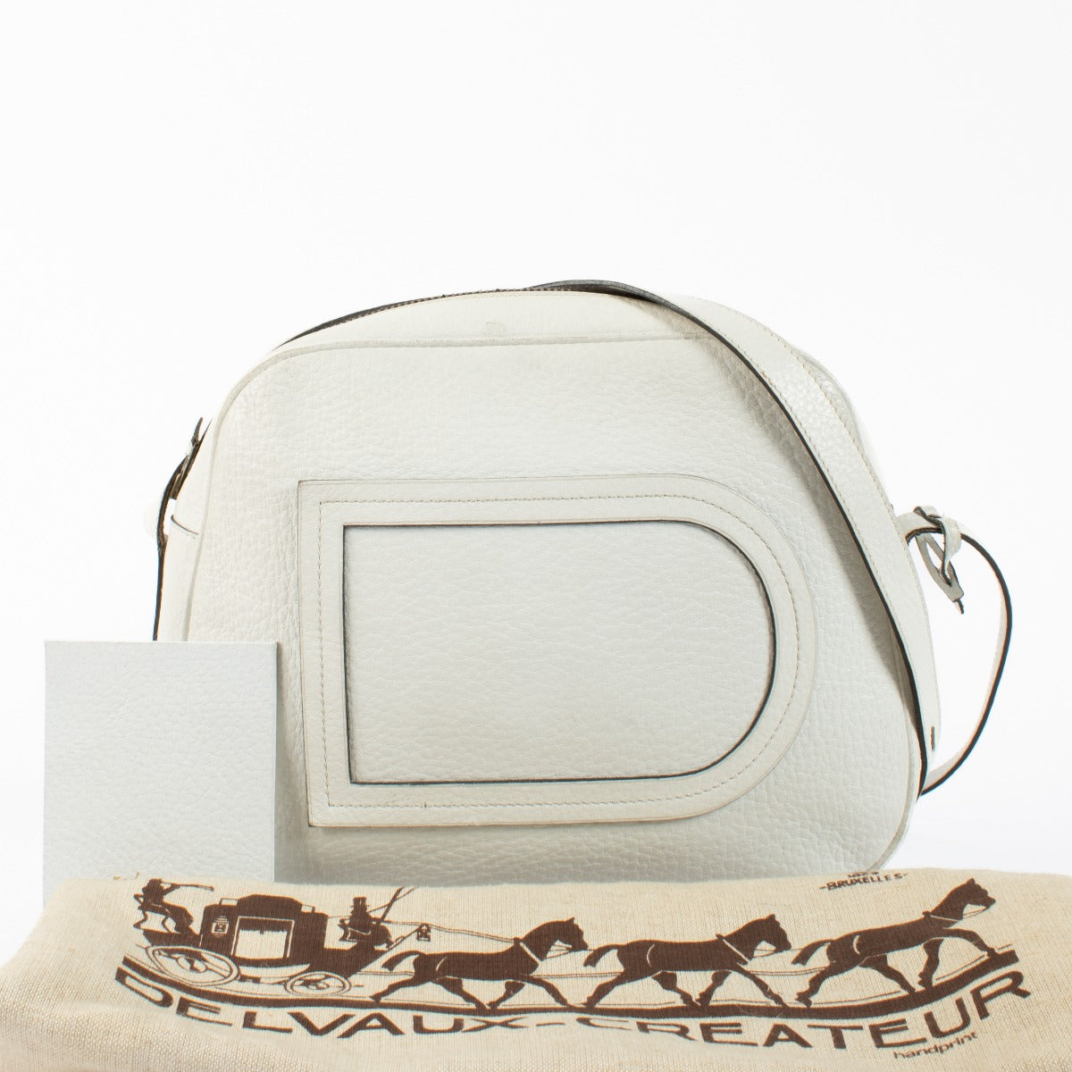 Delvaux Witte Vintage Crossbodytas