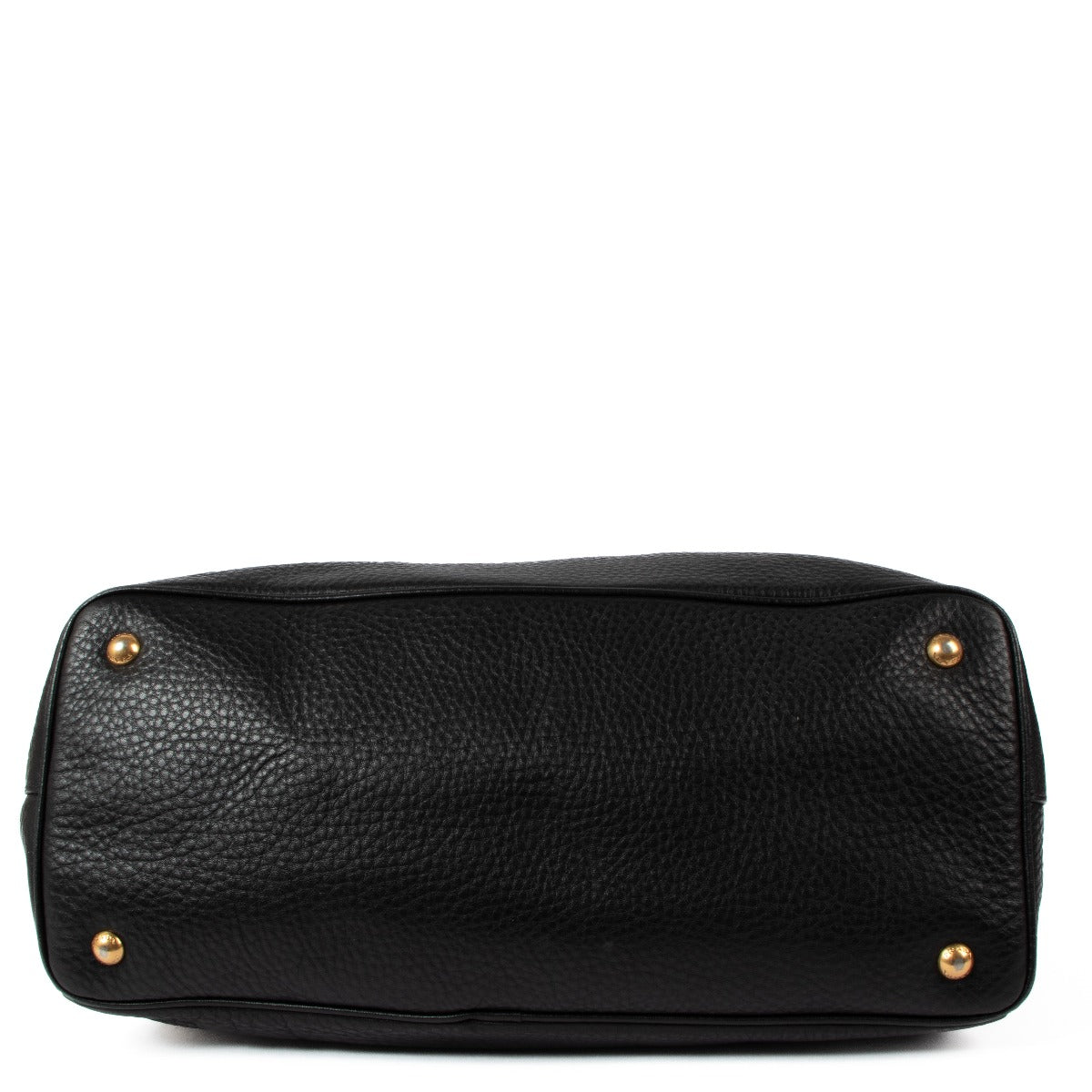 Sac fourre-tout Prada Vitello Daino noir
