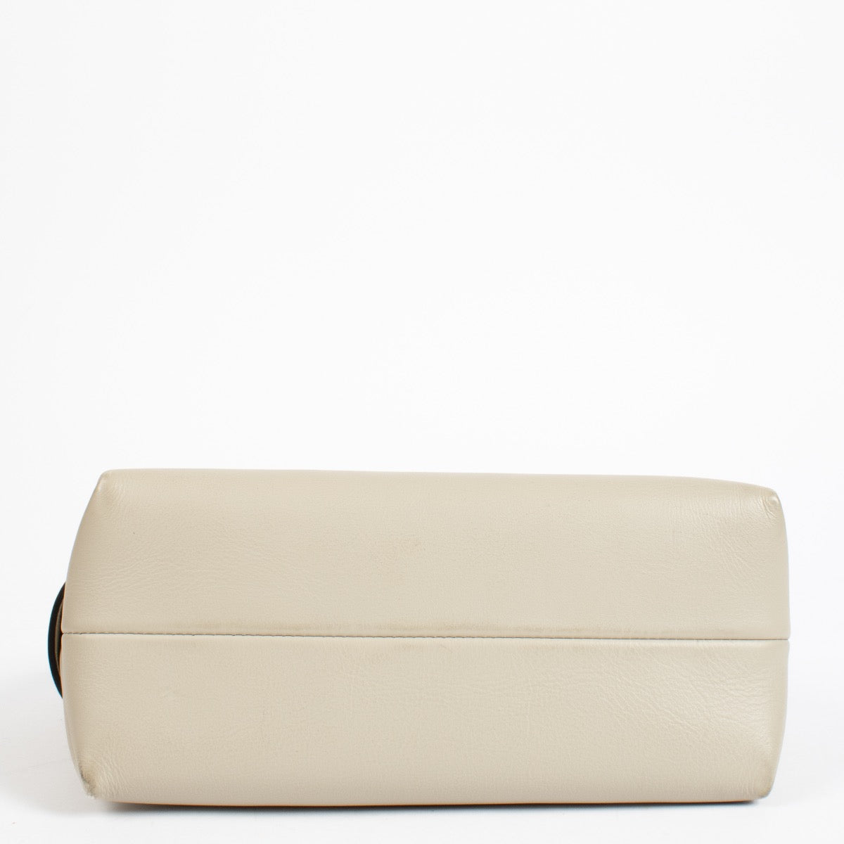Authentic second-hand Lebeau-Courally Beige Leather Carré Handbag on labellov.com
