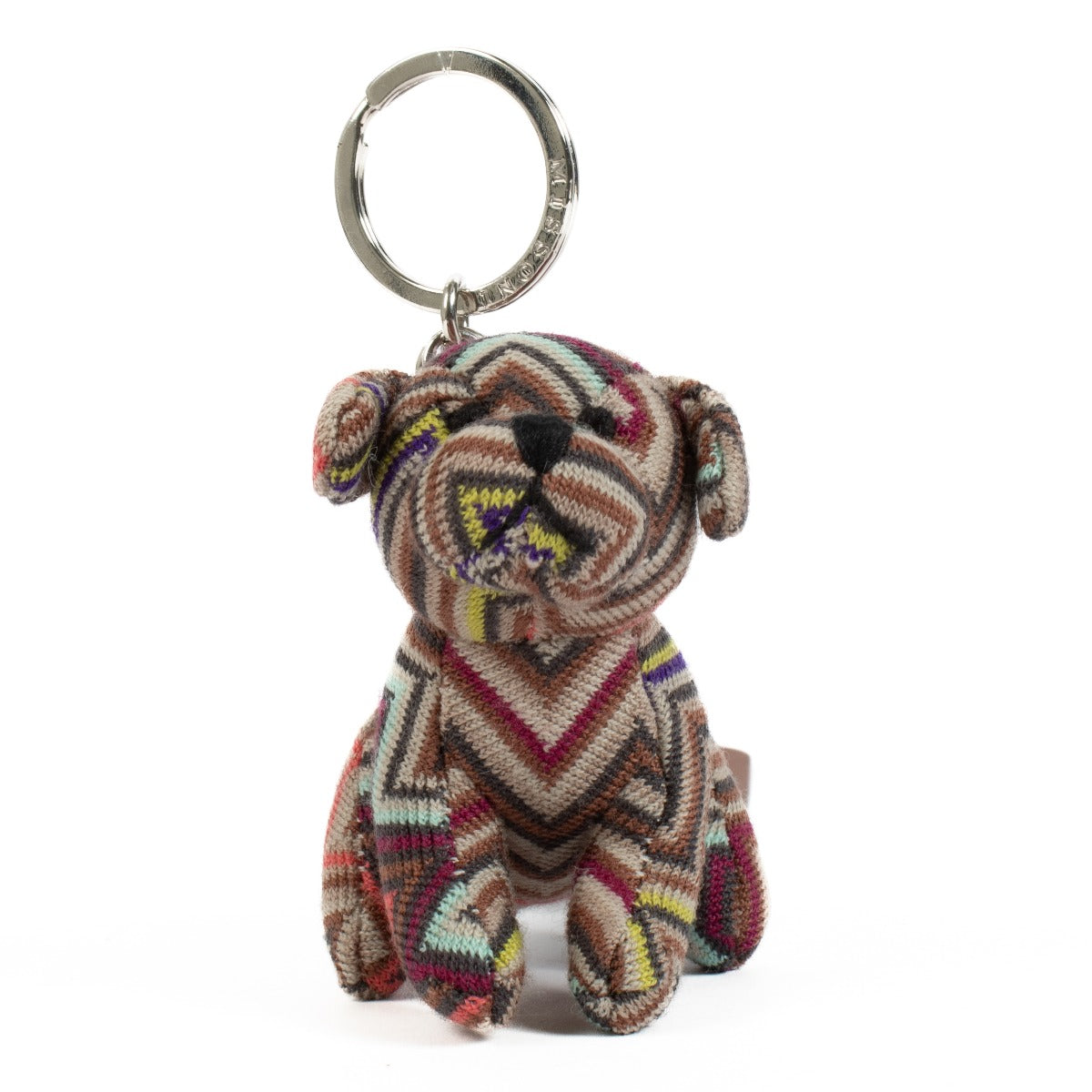 Missoni Zigzag Honden Sleutelhanger Tasbedel