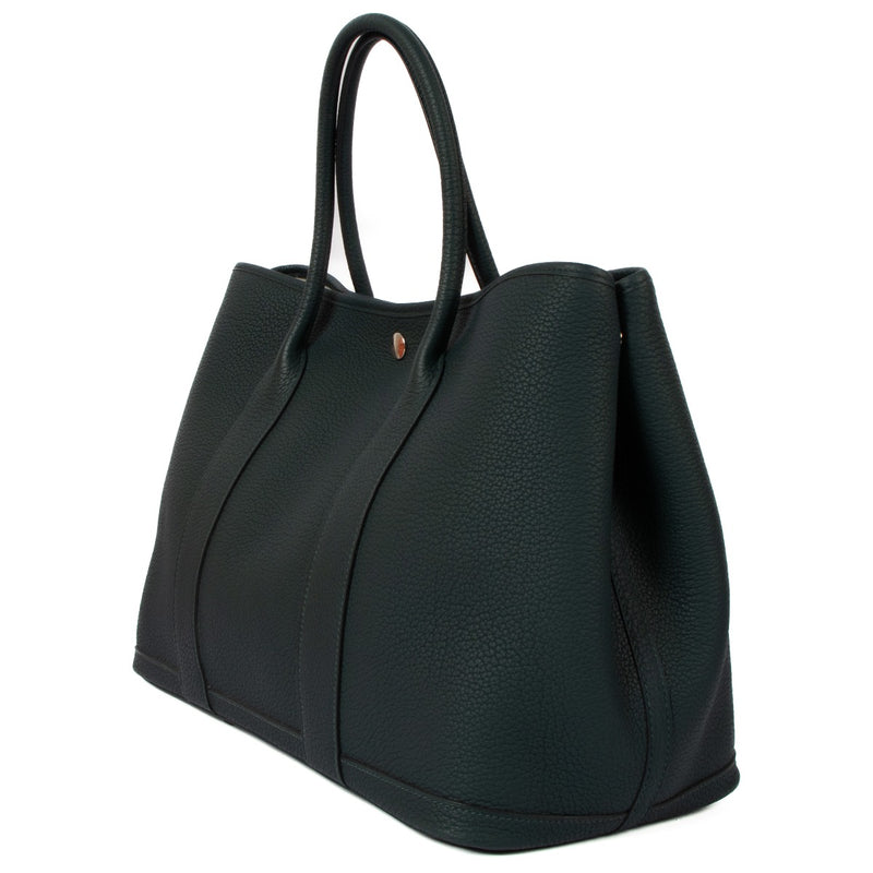 Hermès Garden Party 36 Vert Cyprès Negonda PHW