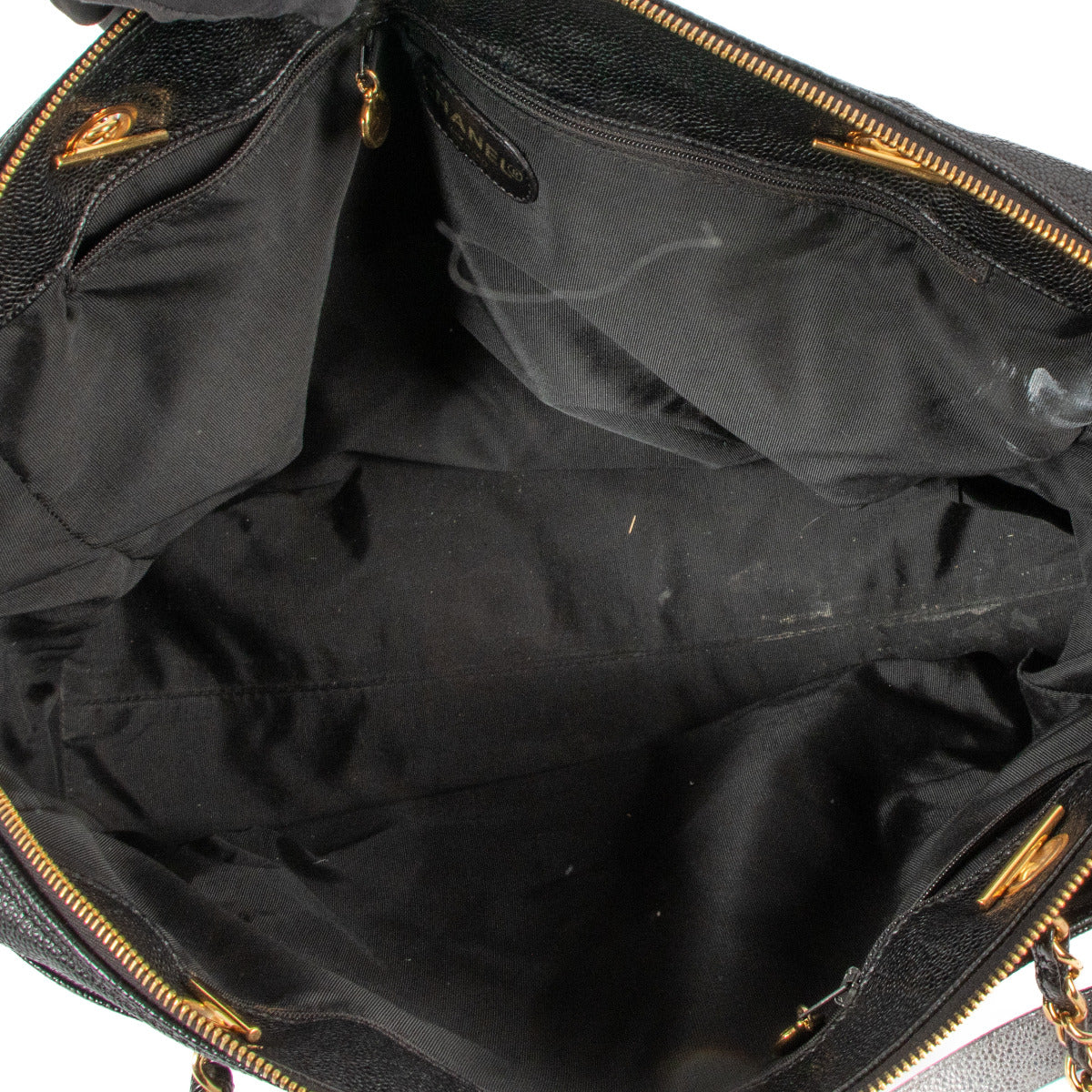 Chanel Black Caviar Large Shopper