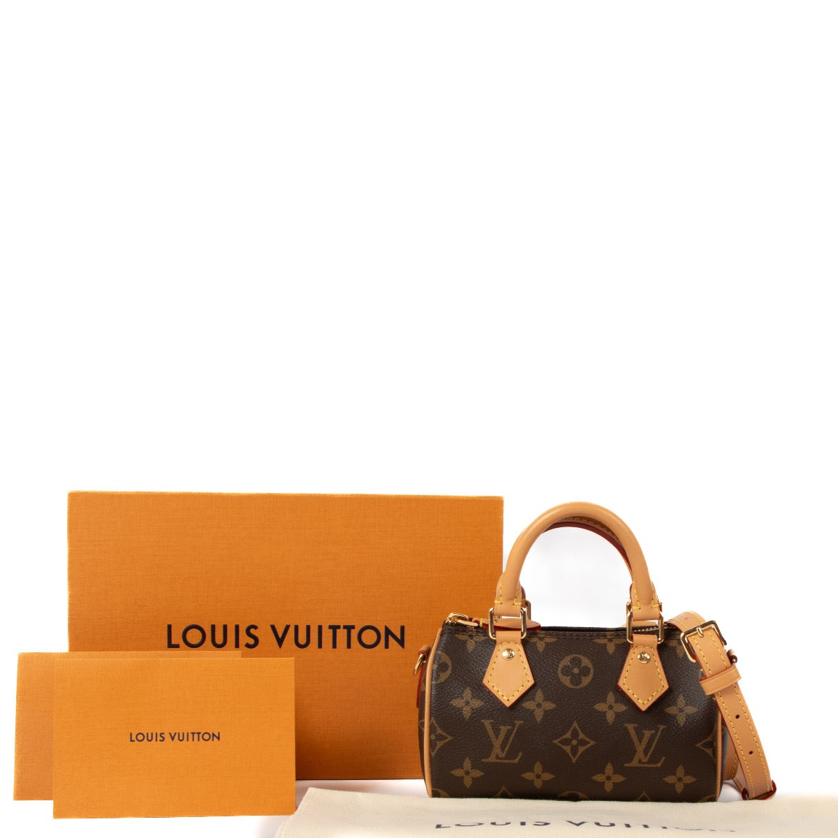 shop 100% authentic second hand Louis Vuitton Monogram Nano Speedy on Labellov.com