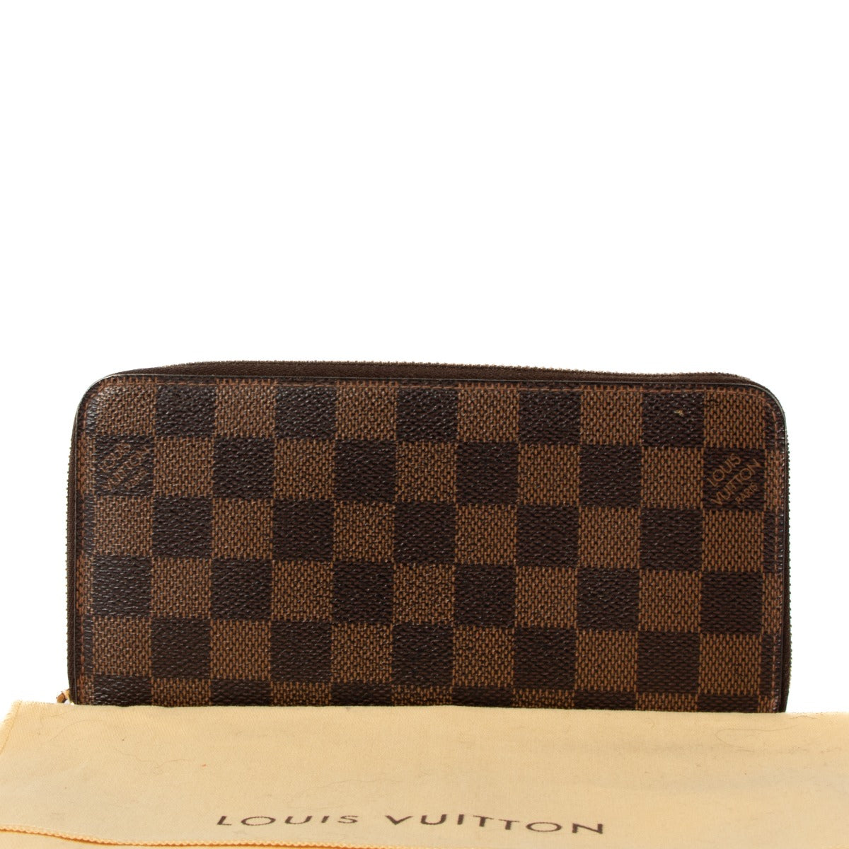 Portefeuille Zippy Louis Vuitton Damier Ebene