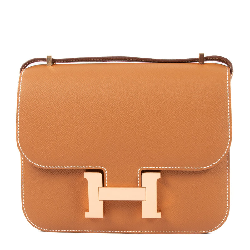 Hermès Constance Mini Gold Epsom RGHW