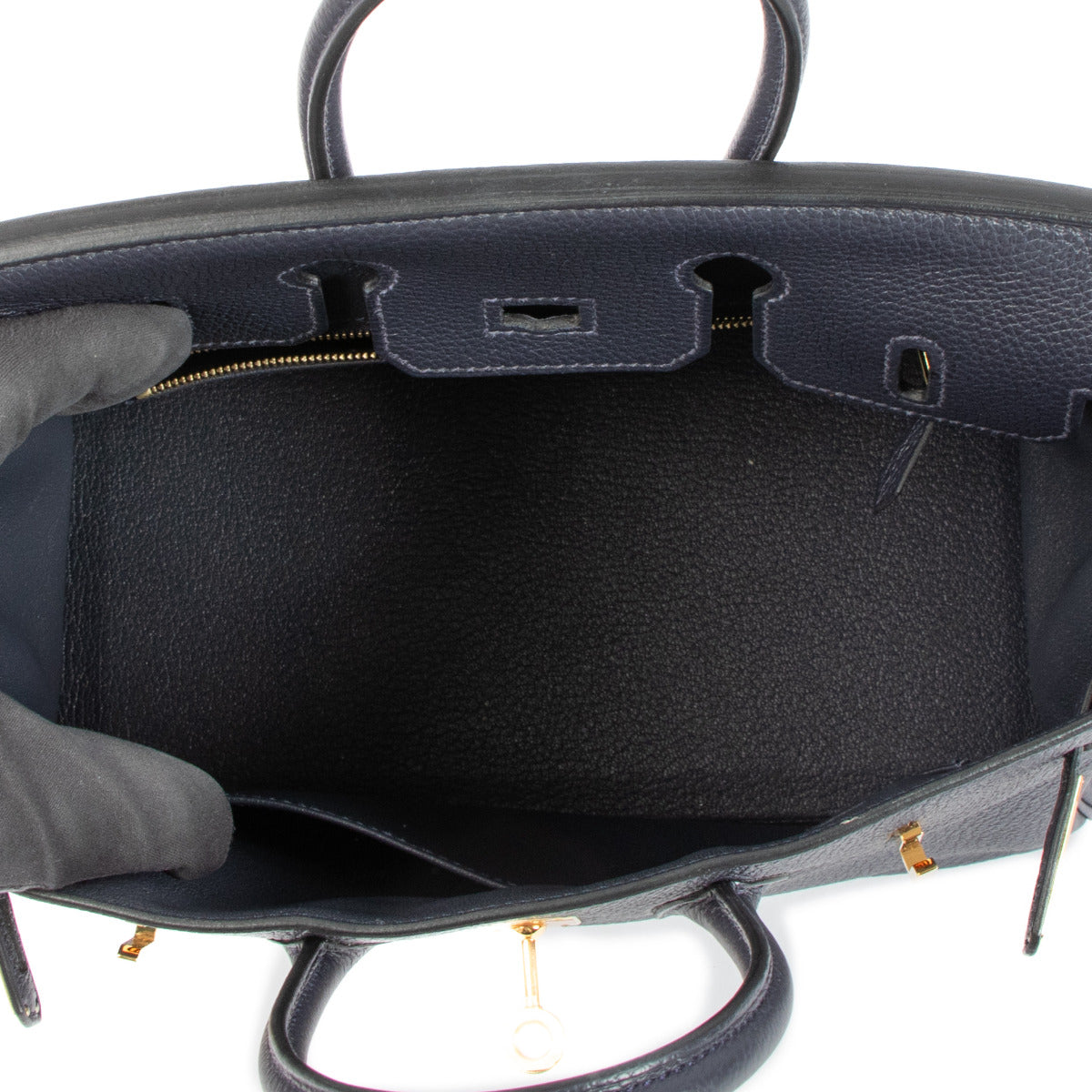 Hermès Birkin 25 Bleu Nuit Togo GHW