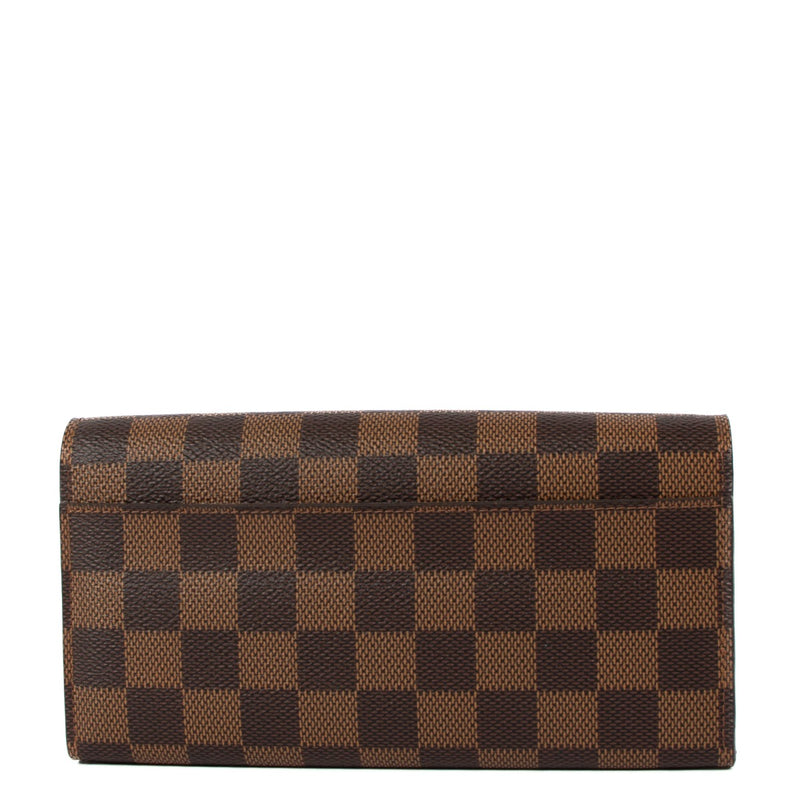 Louis Vuitton Damier Ebene Sarah Wallet